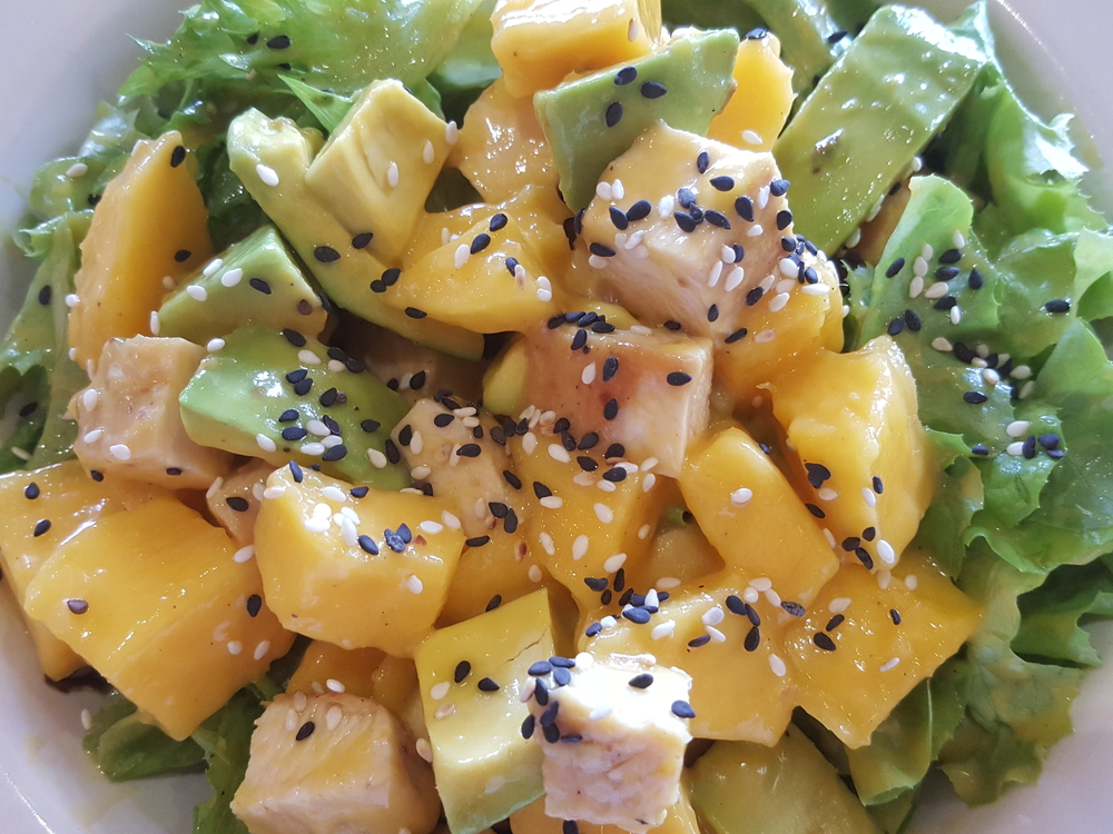 Insalata esotica al sesamo