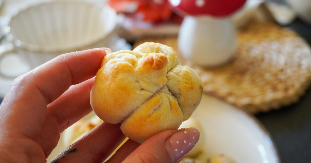 Mini zucche con frutta e cannella